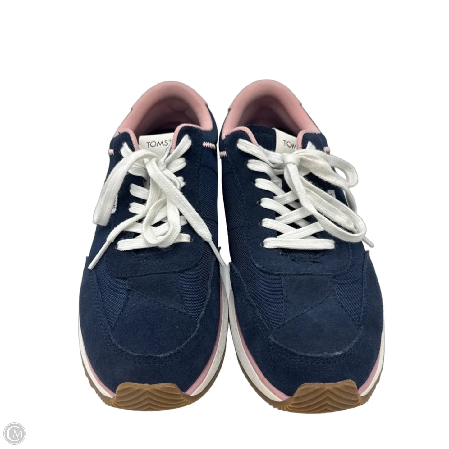 Like New! Shoes Athletic By Toms In Navy, Size: 7.5