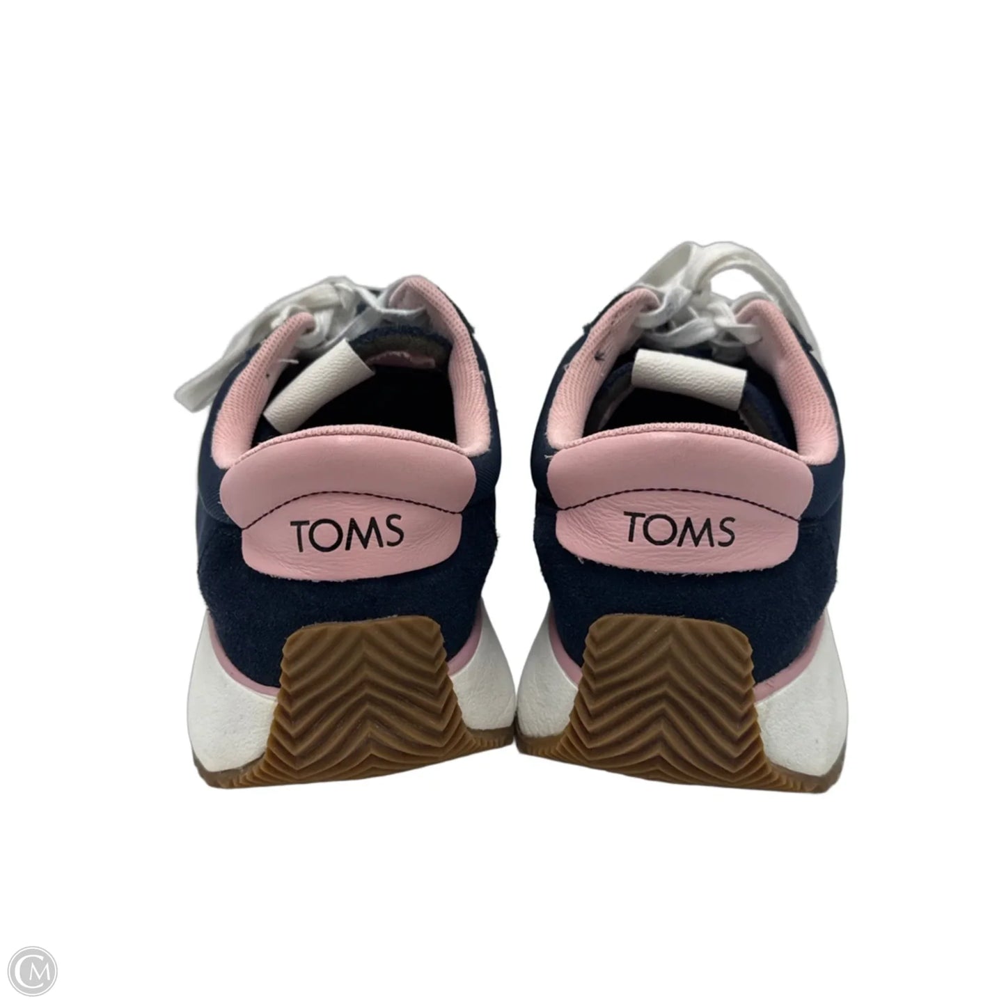 Like New! Shoes Athletic By Toms In Navy, Size: 7.5