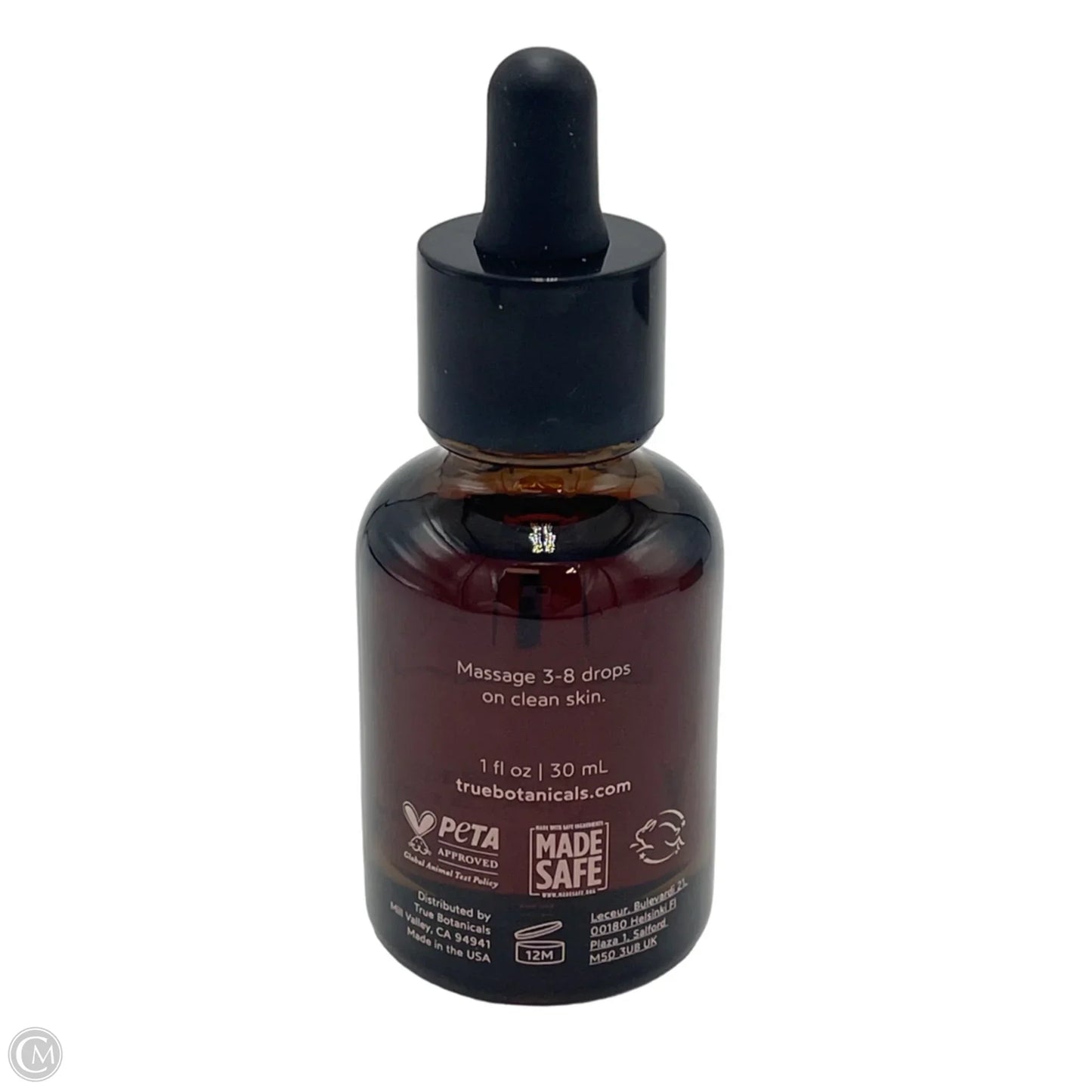 True Botanicals 1.0 oz. Calm Body Oil