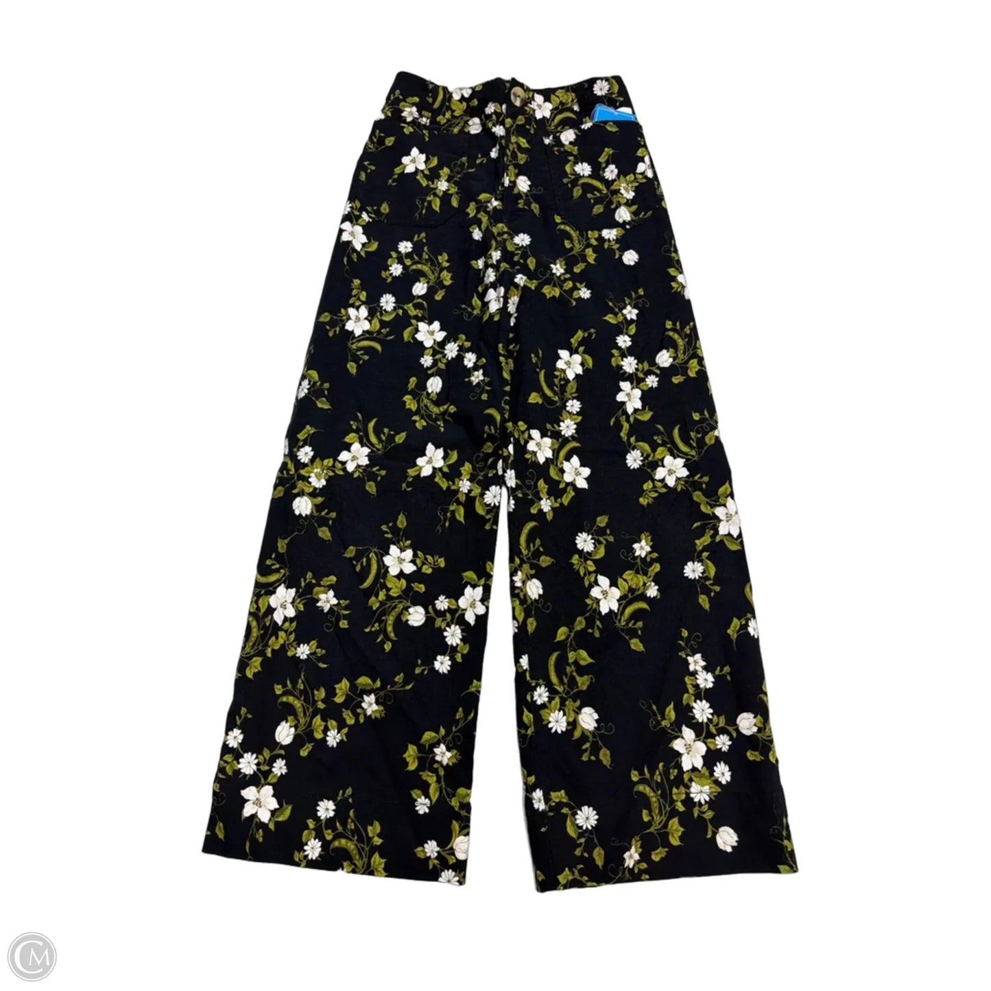 Pants Wide Leg By Maeve In Floral Print, Size: 0