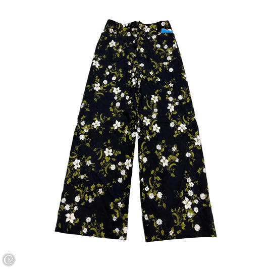 Pants Wide Leg By Maeve In Floral Print, Size: 0
