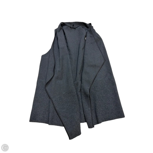 Jacket Designer By Lafayette 148 In Grey, Size: M