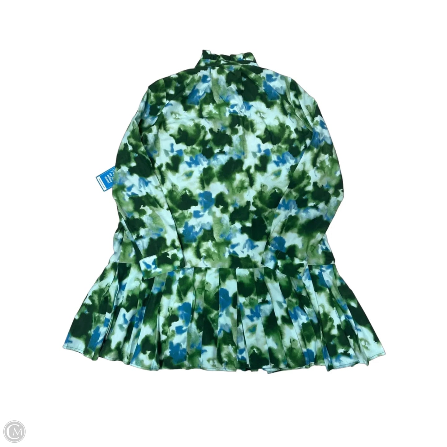 New! Dress Casual Short By Tuckernuck In Blue & Green, Size: L