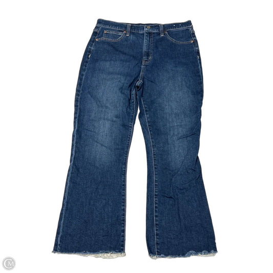 Jeans Cropped By Gap In Blue, Size: 12
