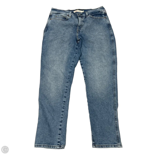 Jeans Straight By Levis In Blue, Size: 10