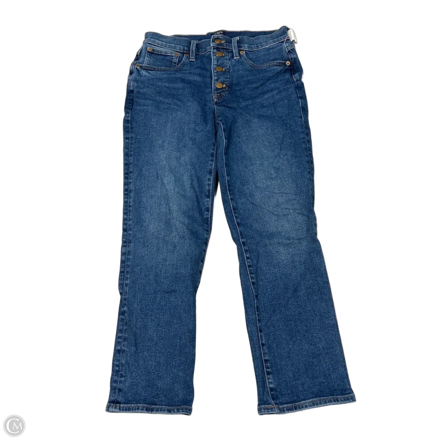 Jeans Straight By J. Crew In Blue, Size: 6