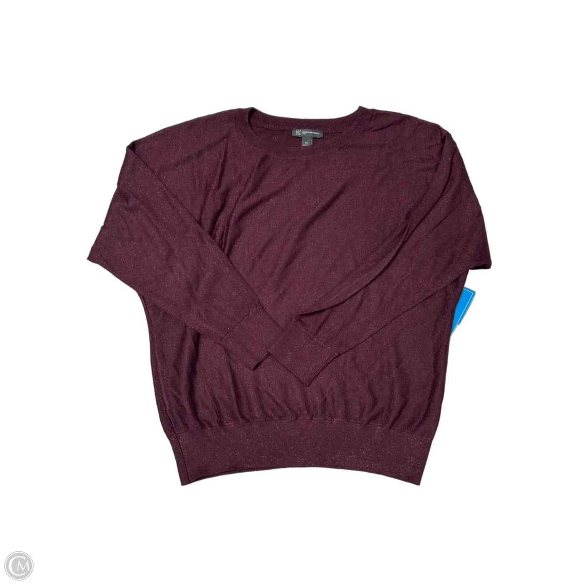 Sweater By Inc In Maroon, Size: Lp