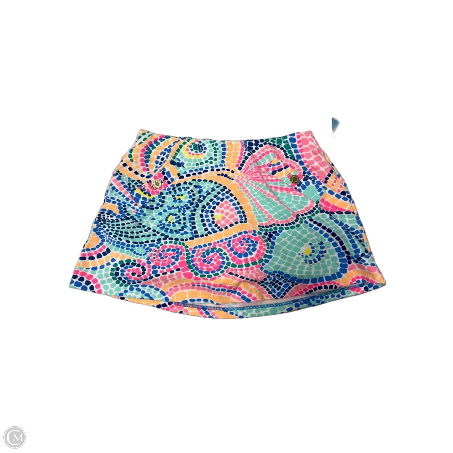 Skort Designer By Lilly Pulitzer In Nautical Print, Size: Xsp