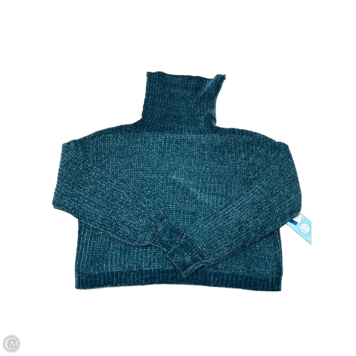 Sweater By Zenana In Teal, Size: M