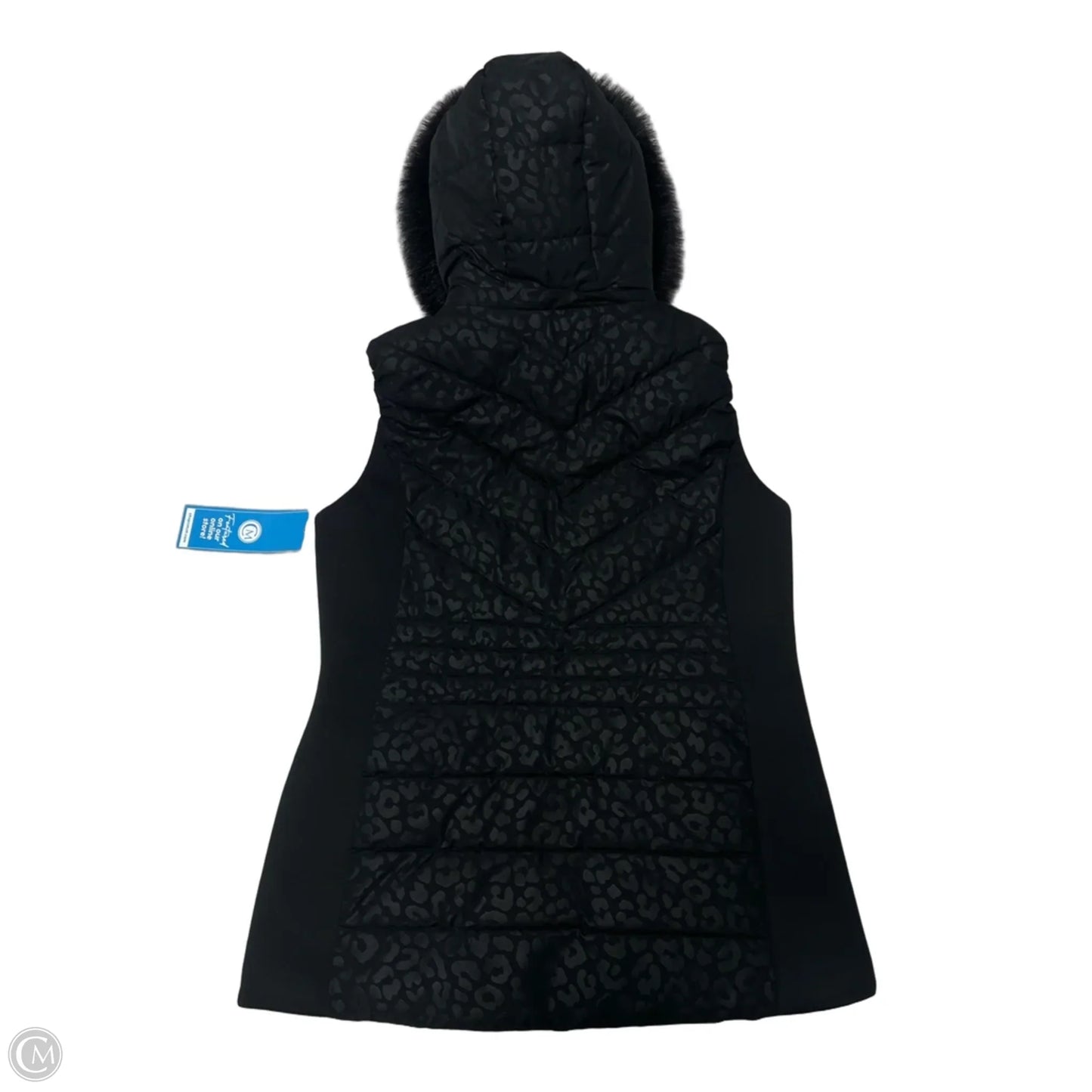 Vest Designer By Michael Kors In Black, Size: L