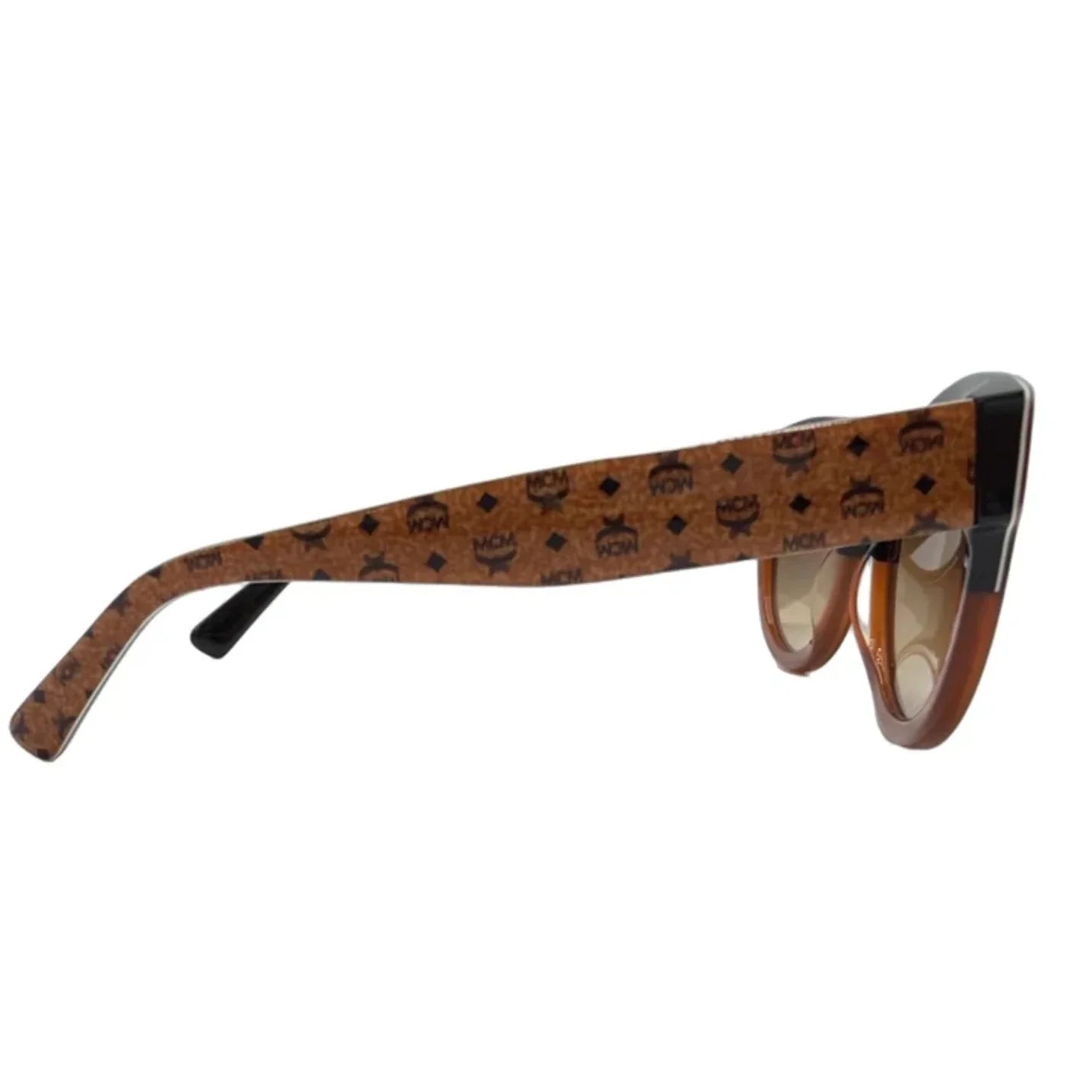 MCM Visetos Monogram Cat-Eye Luxury Sunglasses w/ Case