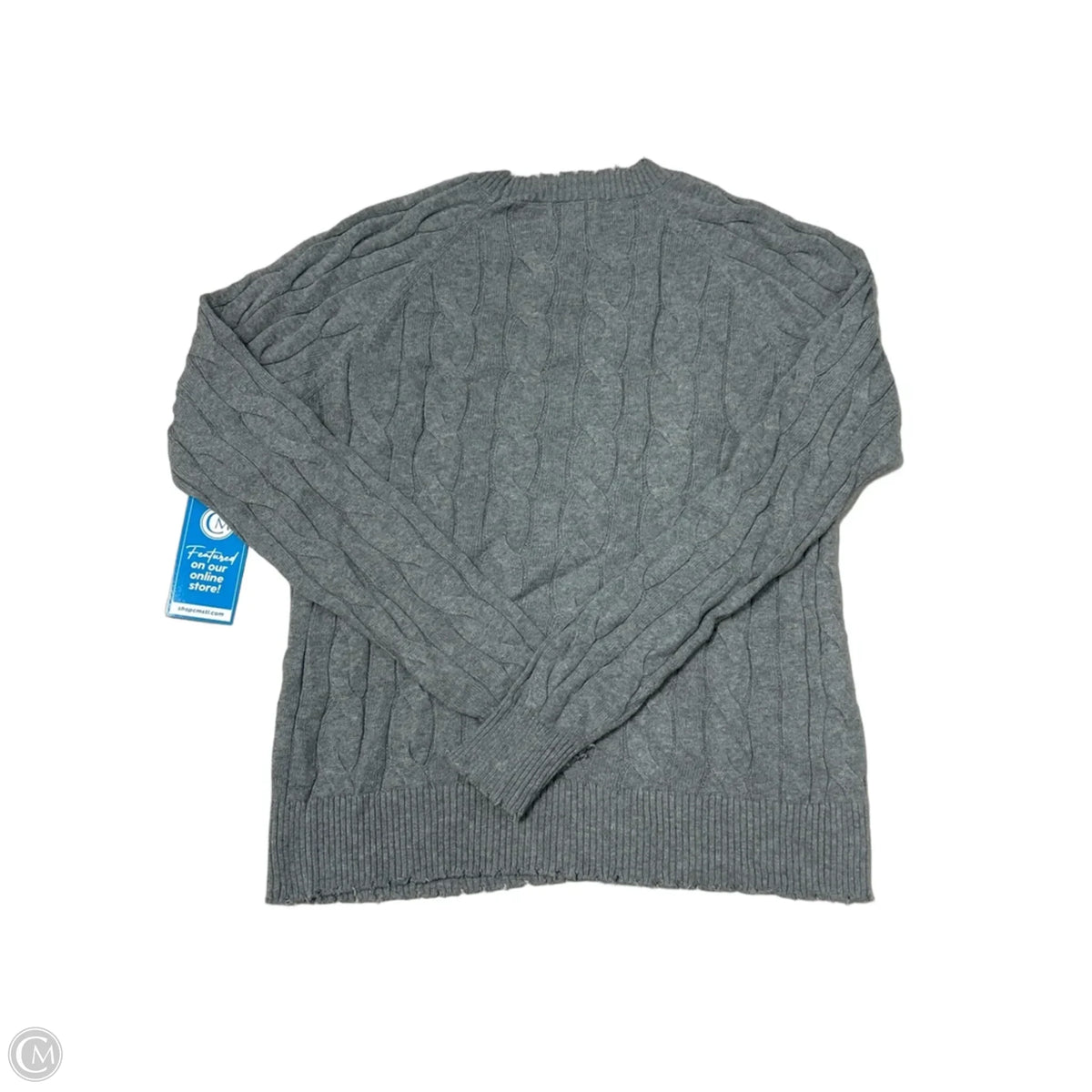 Sweater By Minnie Rose In Grey, Size: Xs