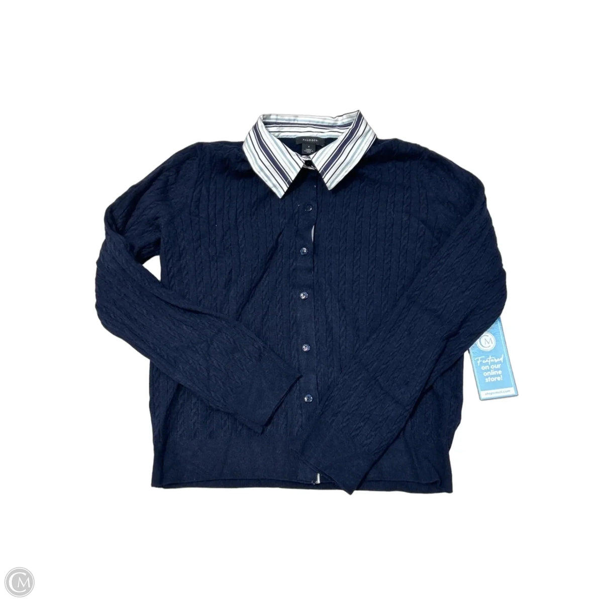 Sweater By Halogen In Navy, Size: S
