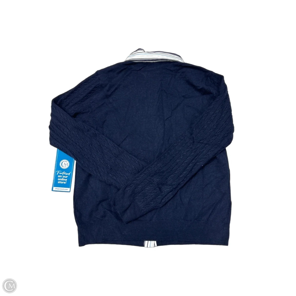 Sweater By Halogen In Navy, Size: S