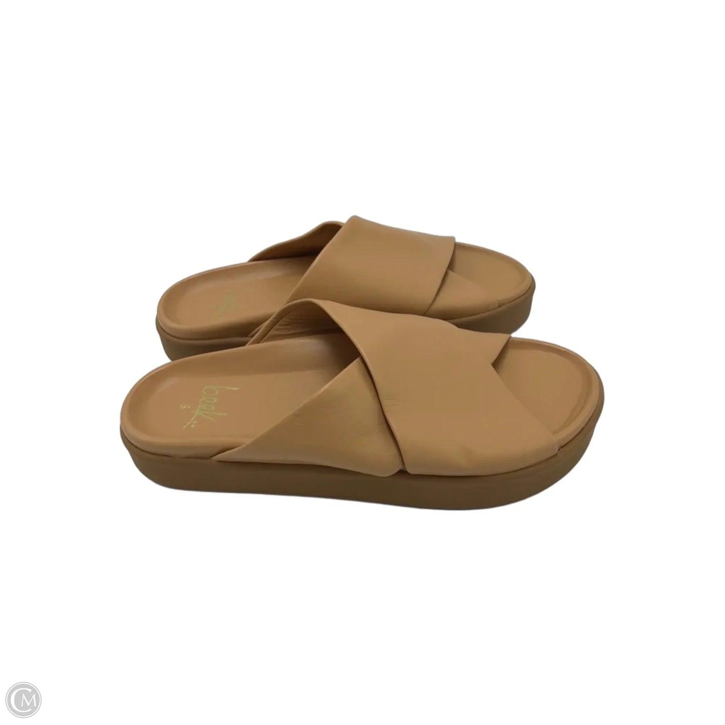 Sandals Flats By Beek In Tan, Size: 8