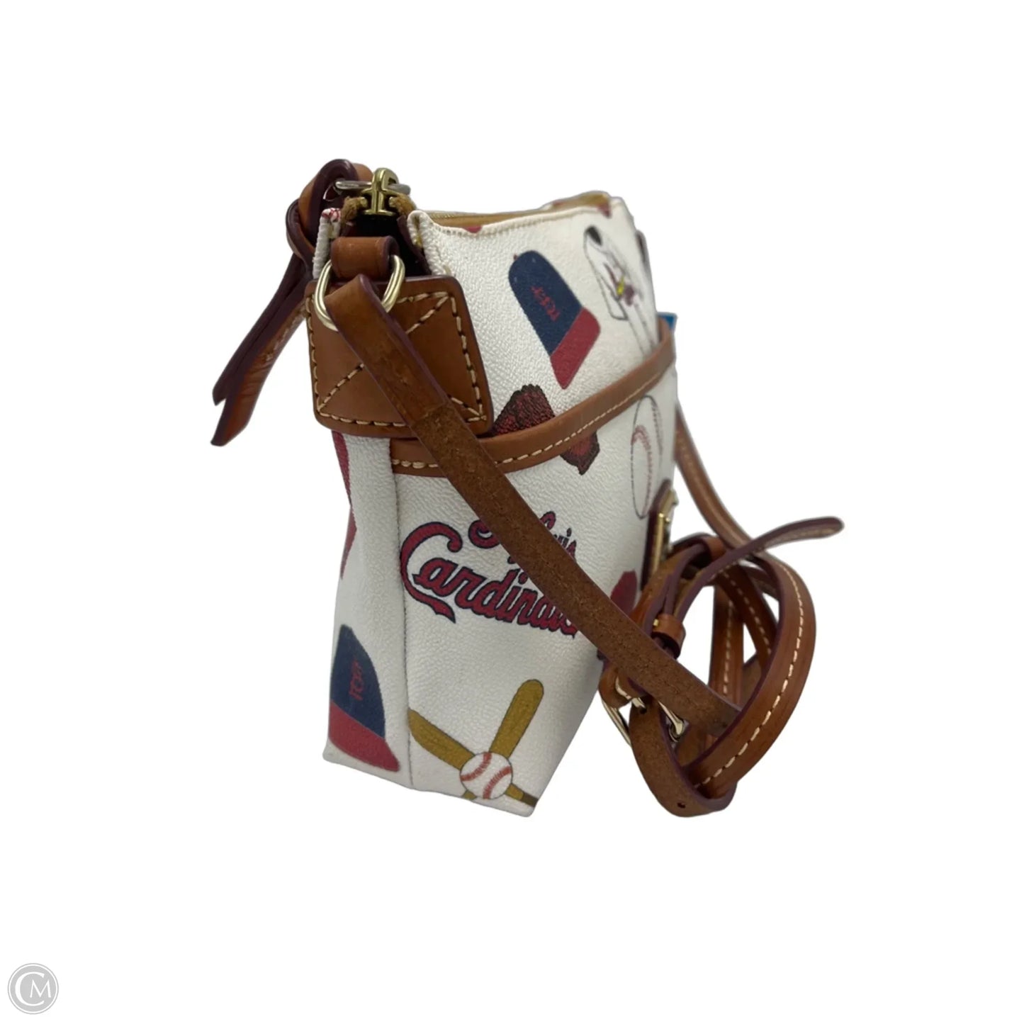 STL Cardinals MLB Crossbody Designer By Dooney And Bourke