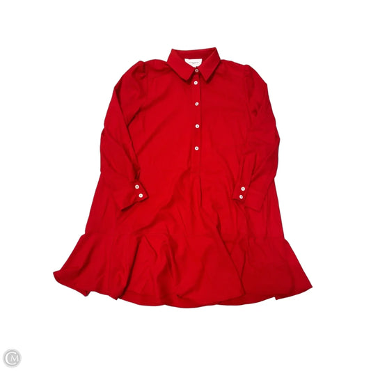 Dress Casual Short By Pomander Place In Red, Size: M