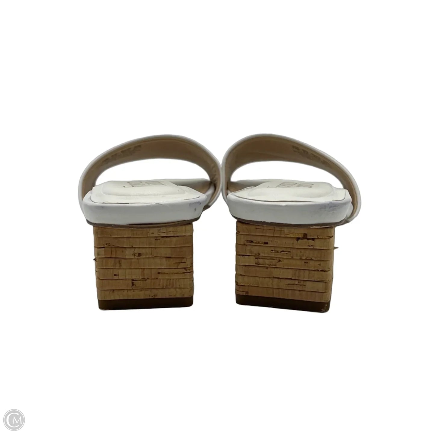 Shoes Heels Block By Franco Sarto In White, Size: 7.5