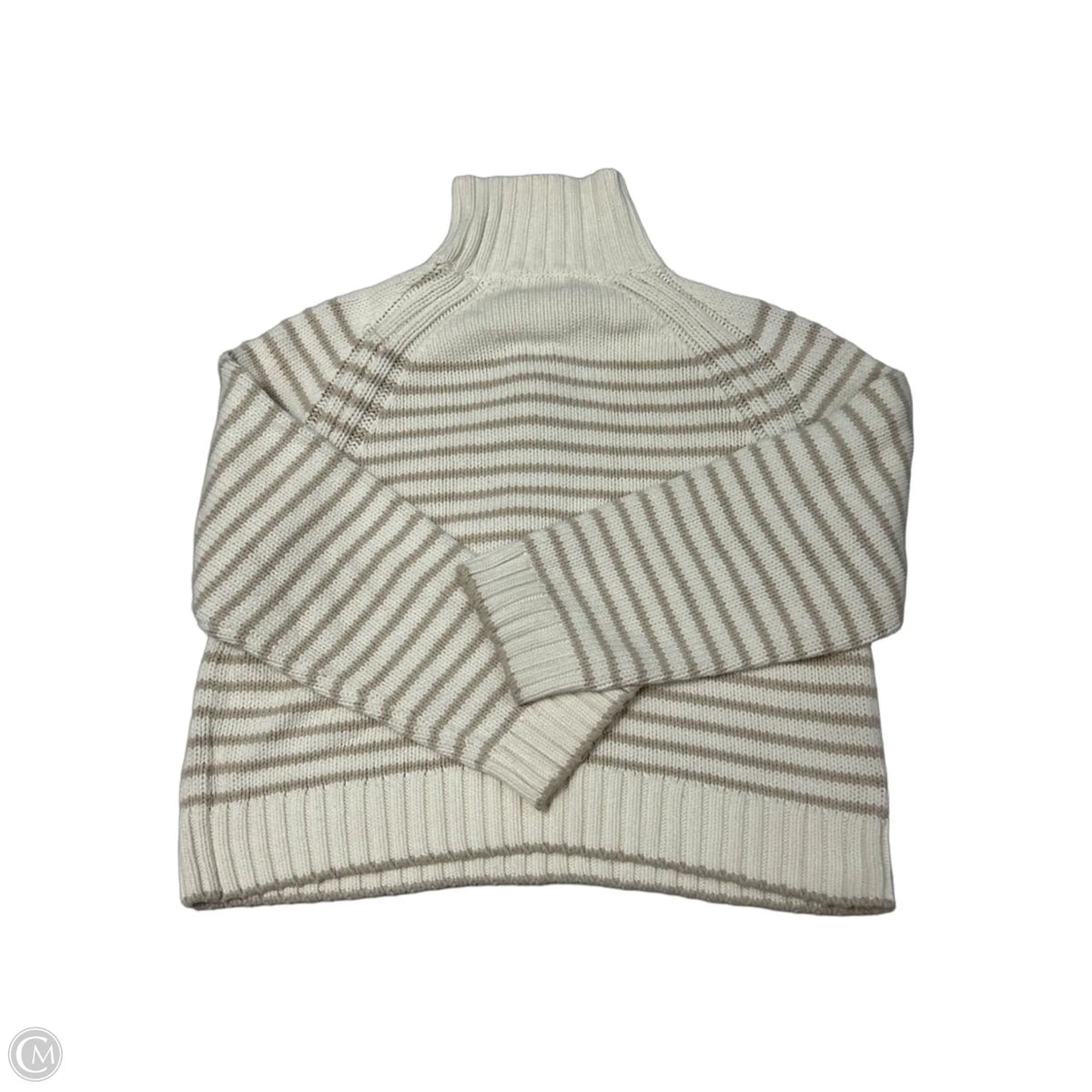 Sweater By H&m In Striped Pattern, Size: M