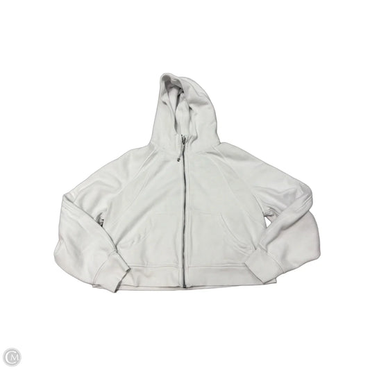 Athletic Sweatshirt Crewneck By Lululemon In White, Size: M