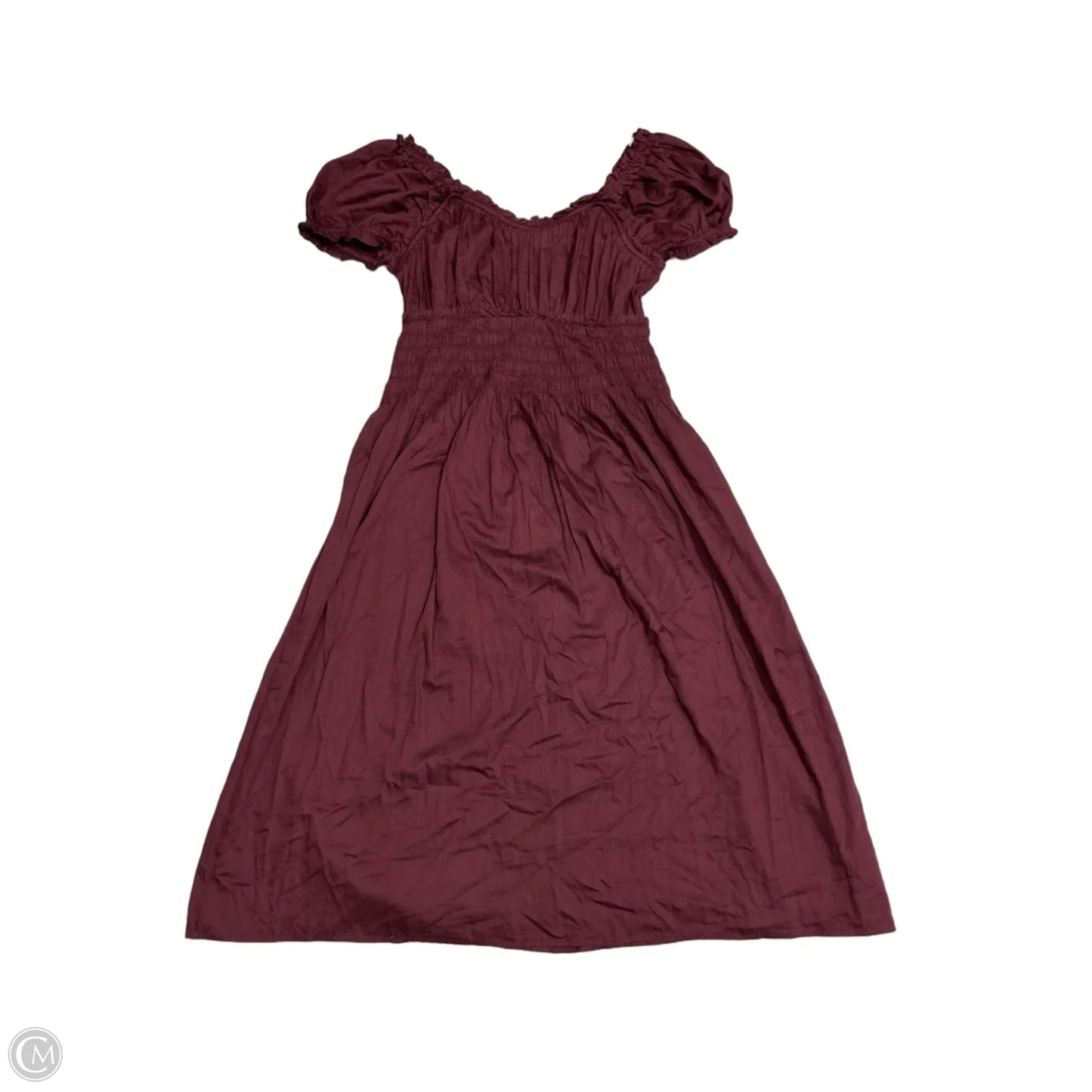 Dress Casual Maxi By Gap In Maroon, Size: L