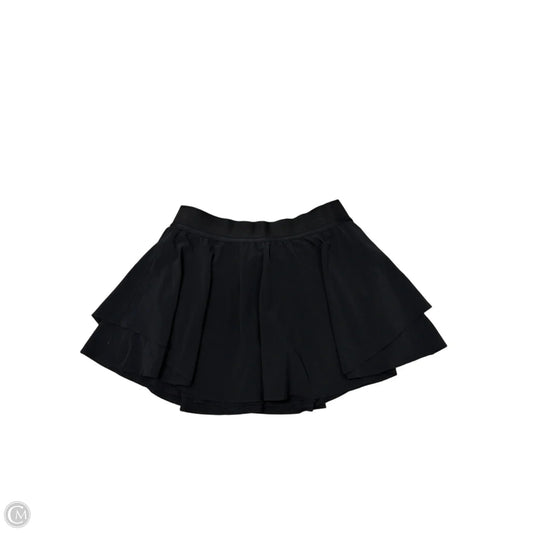 Athletic Skort By Lululemon In Black, Size: 12L