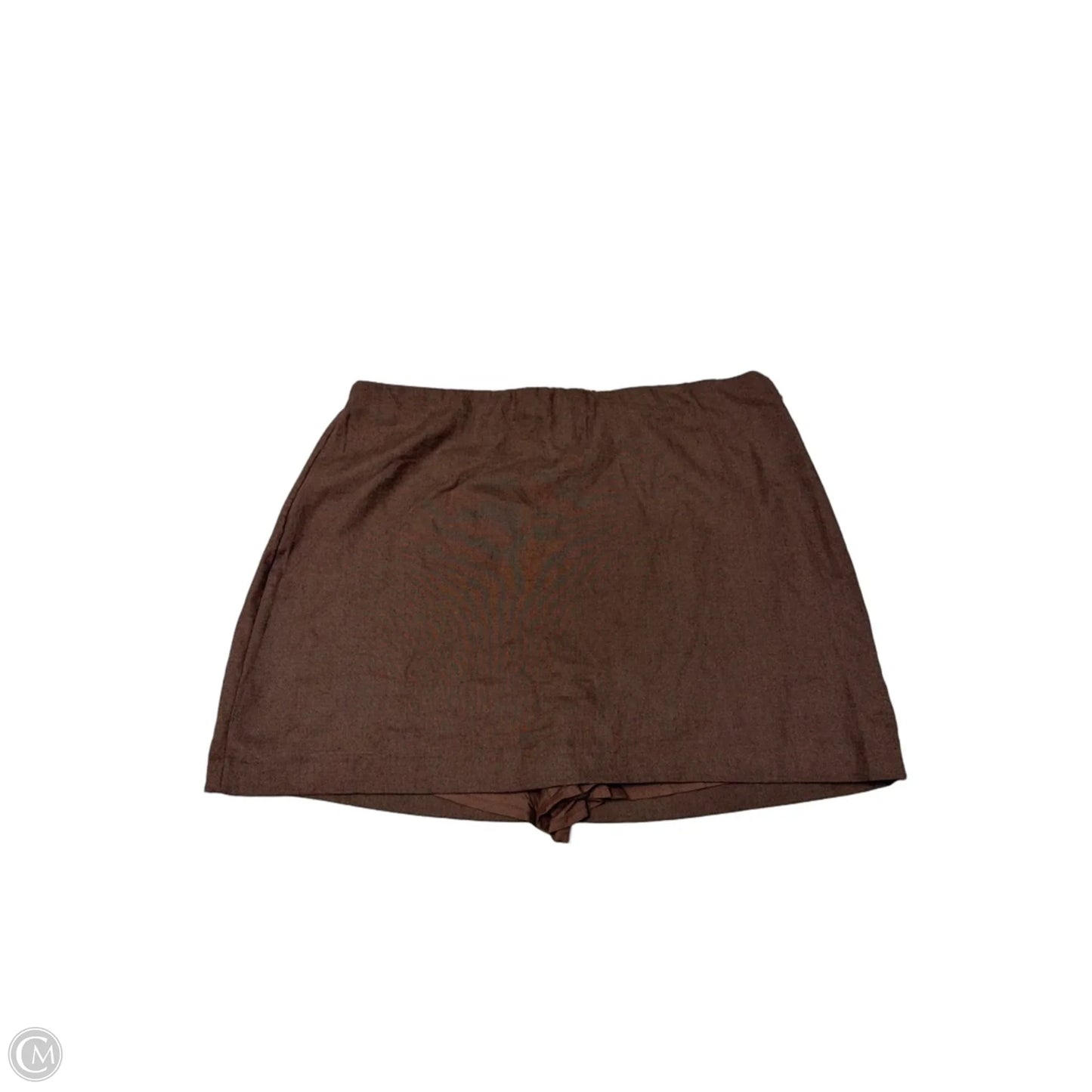 Skort By Abercrombie And Fitch In Brown, Size: L
