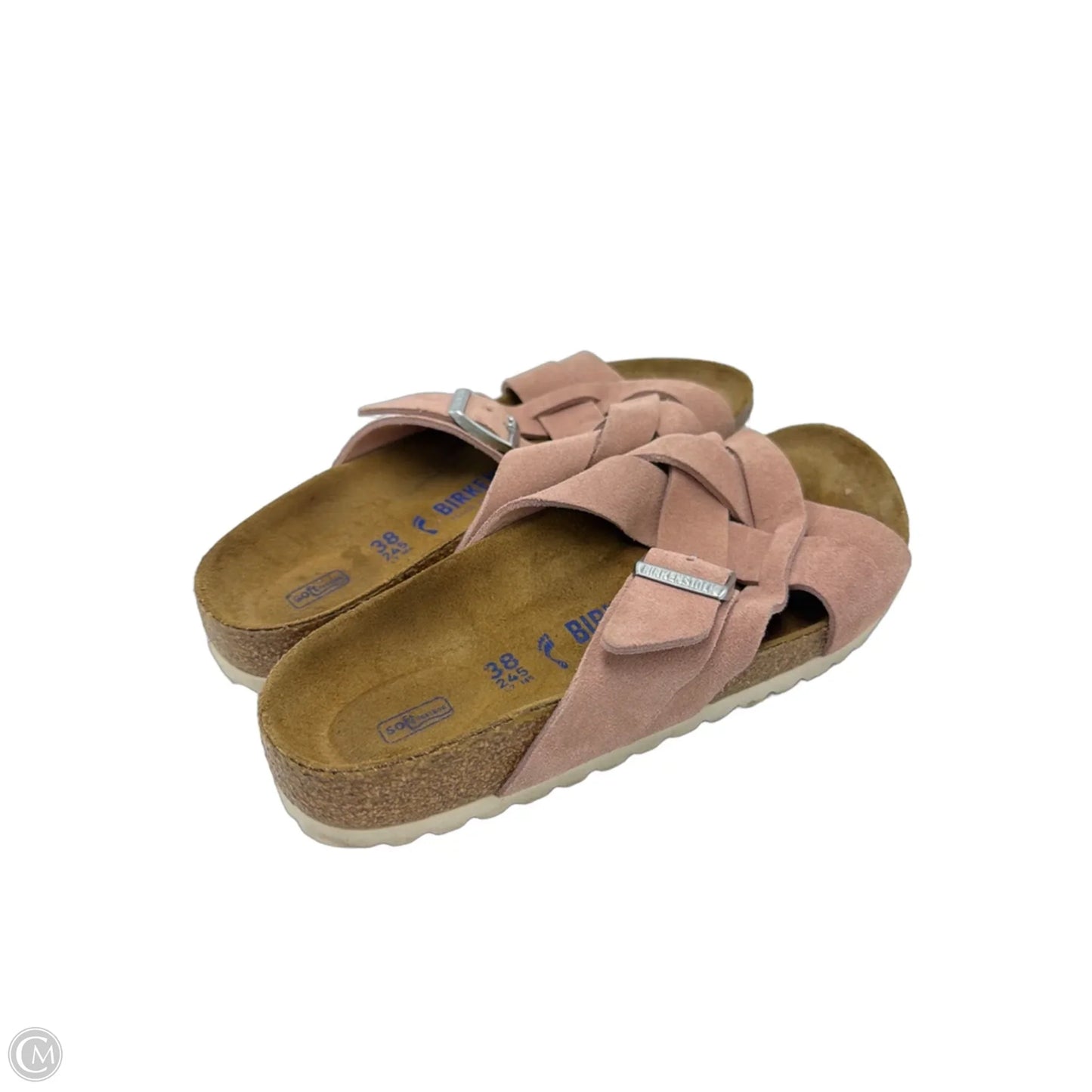 Sandals Designer By Birkenstock In Pink, Size: 7