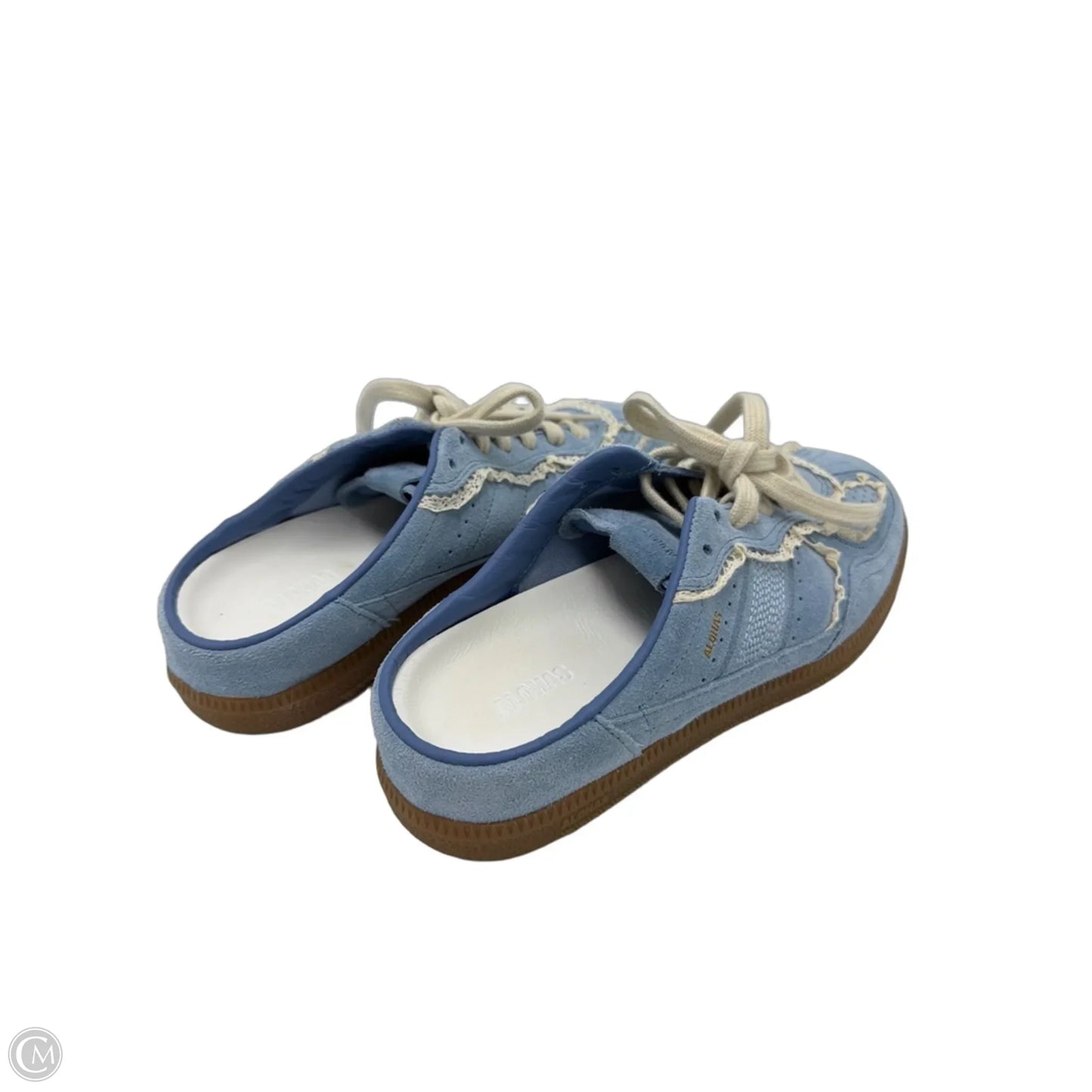 Shoes Flats By Alohas In Blue, Size: 7