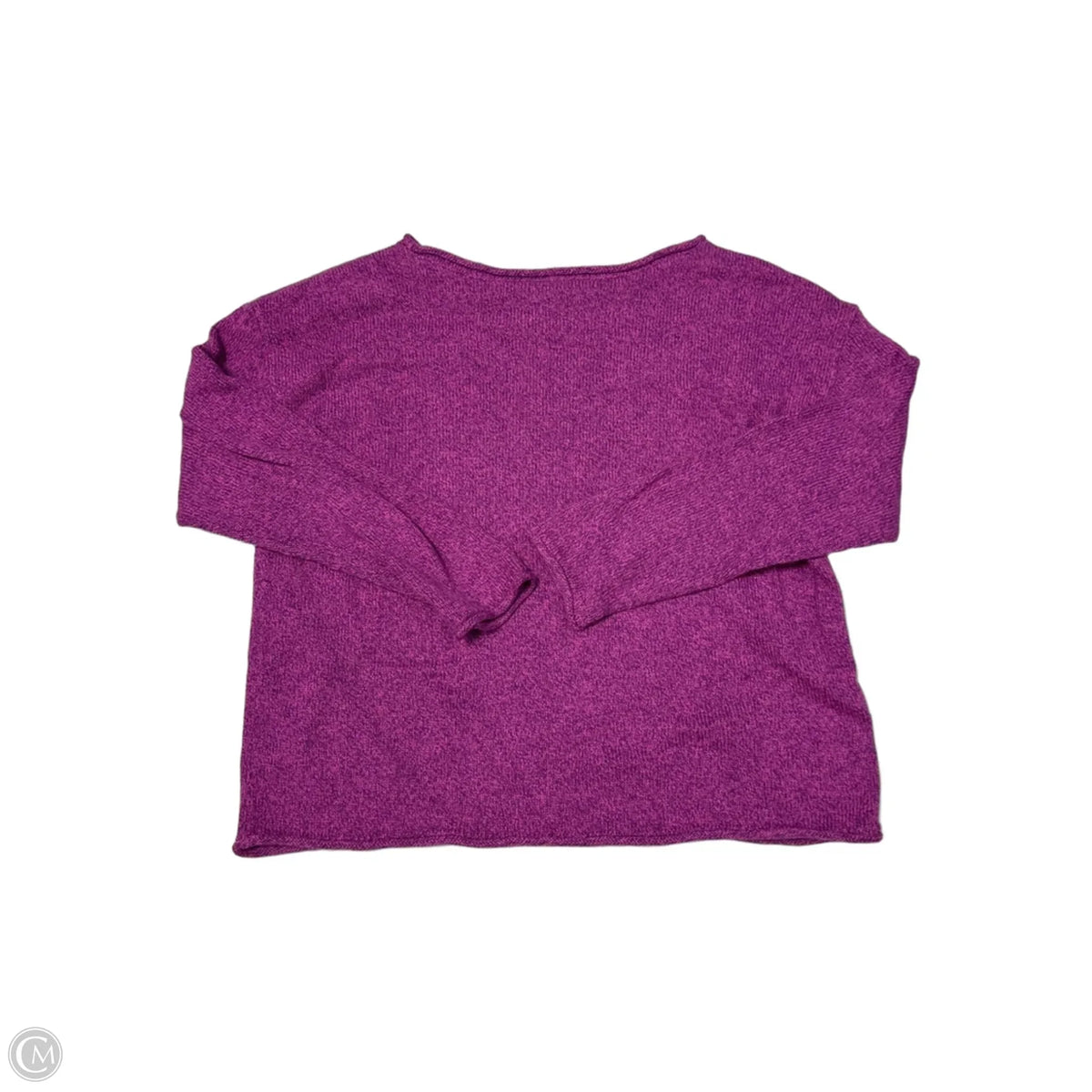Sweater By Talbots In Purple, Size: L