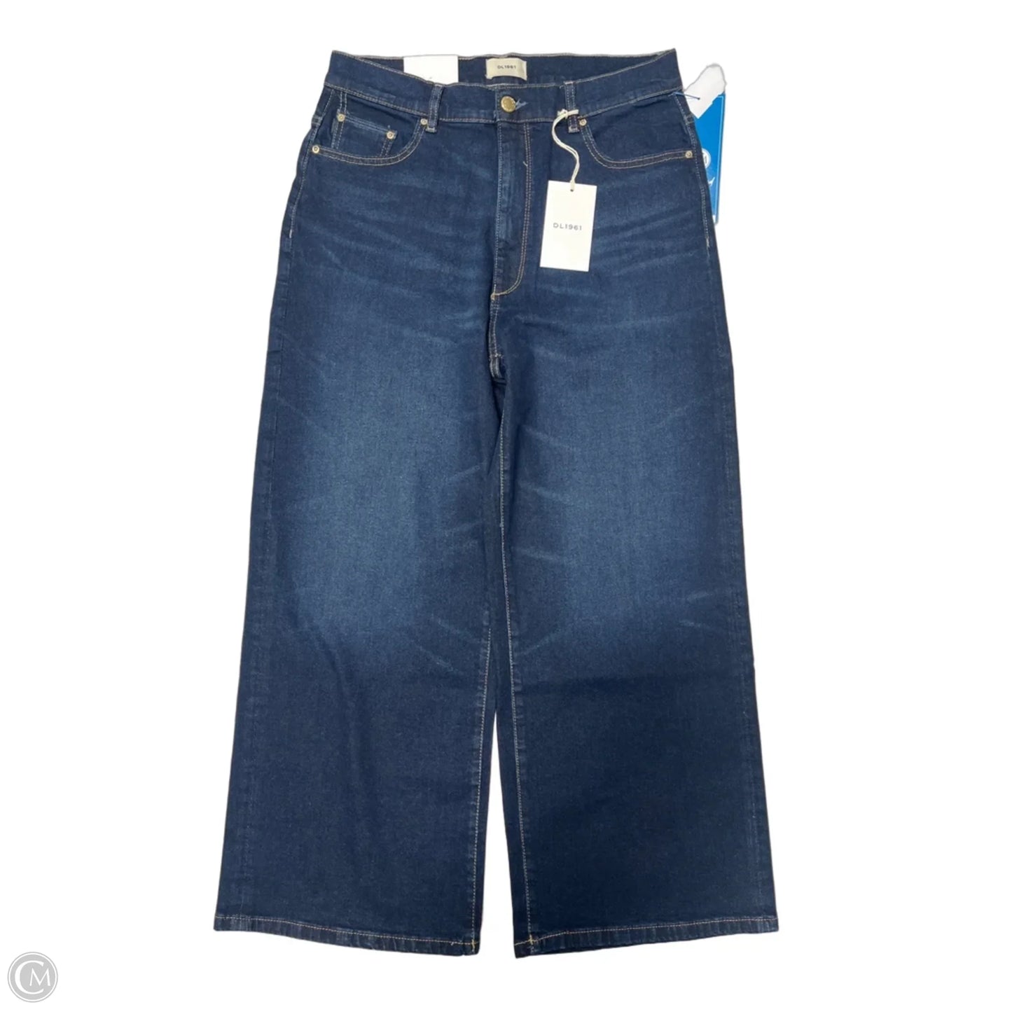 Jeans Wide Leg By Dl1961 In Blue, Size: 12 (31)