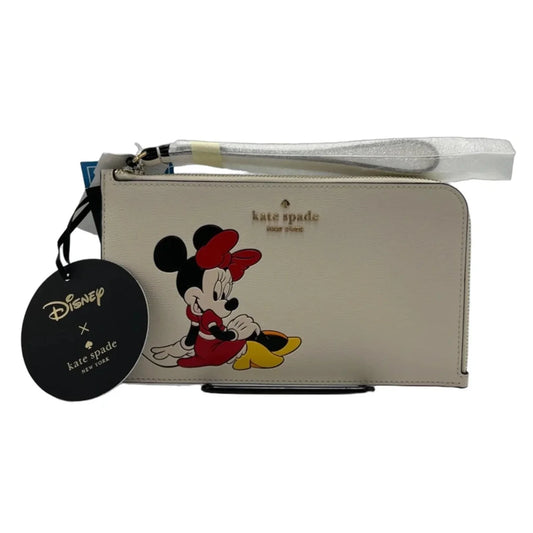 New! Kate Spade x Disney Mini Mouse Designer Wristlet
