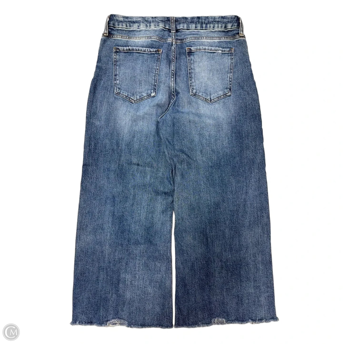 Jeans Cropped By Kut In Blue, Size: 12