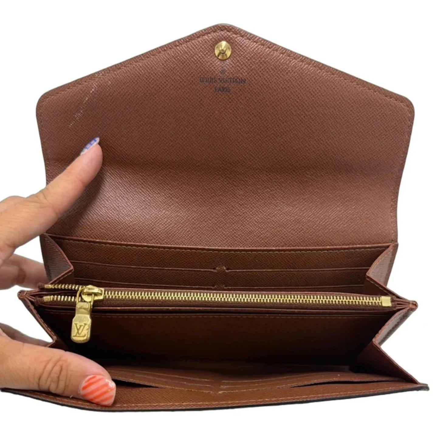 Louis Vuitton Monogram Sarah Luxury Wallet