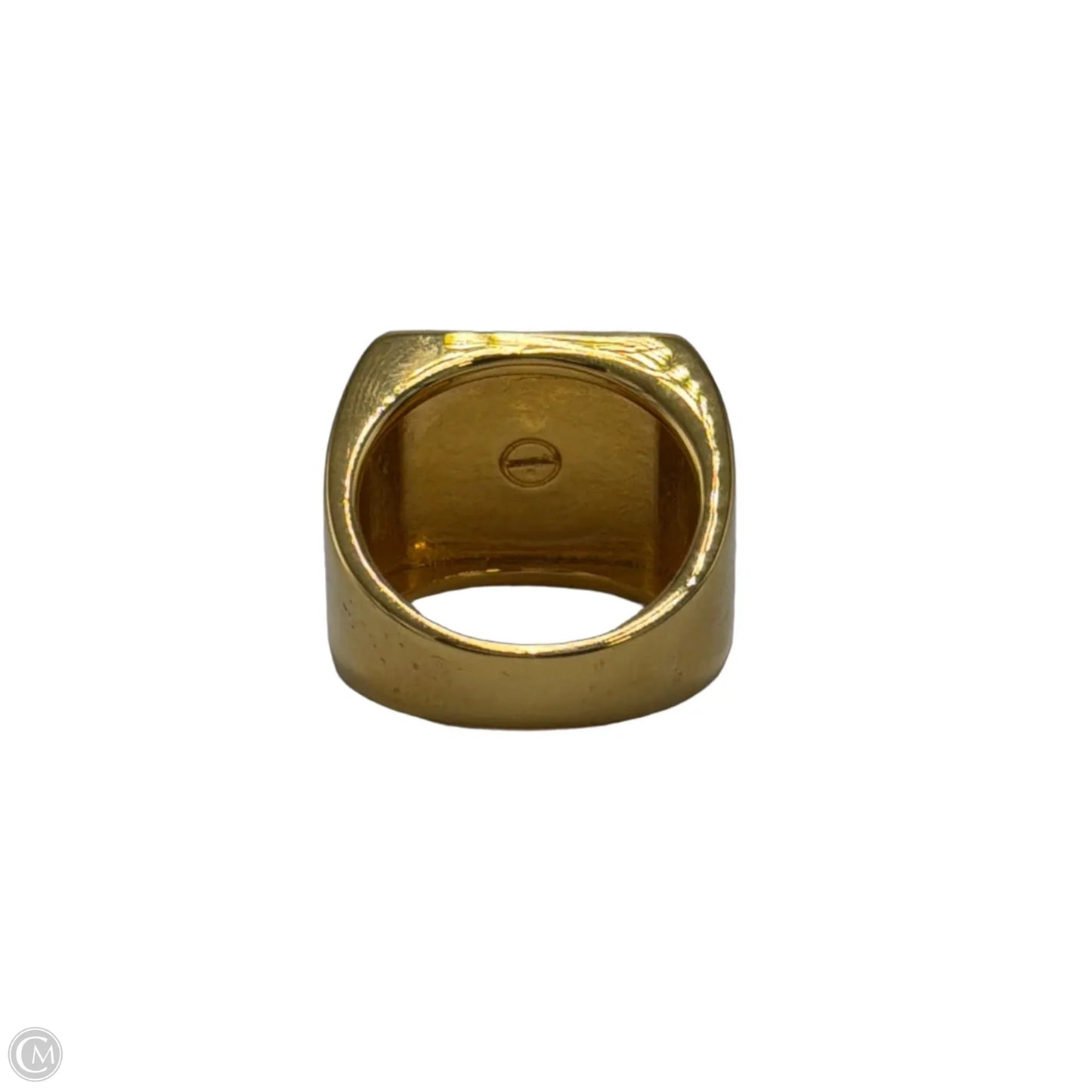 Versace Medusa Signet Luxury Ring, Size: 9.5
