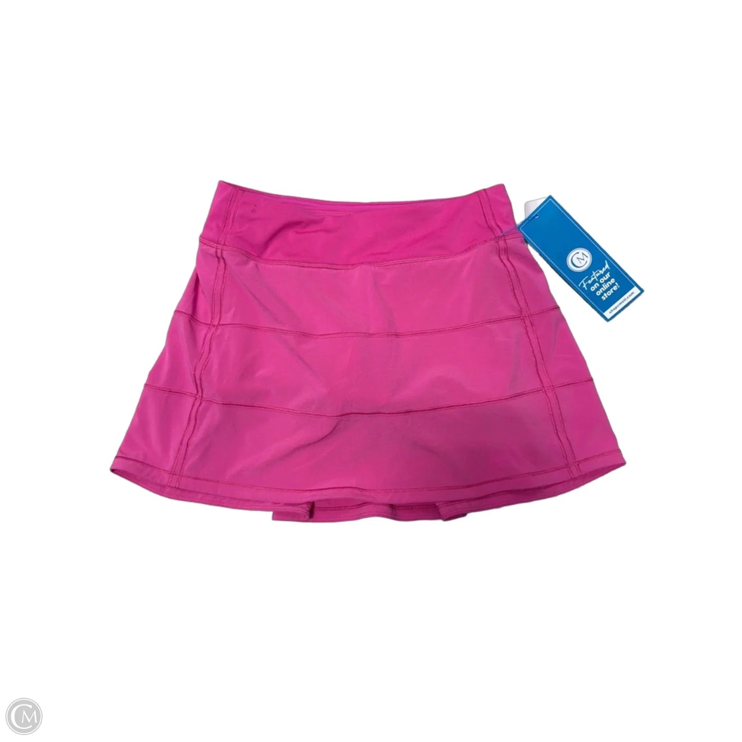 Athletic Skort By Lululemon In Pink, Size: S
