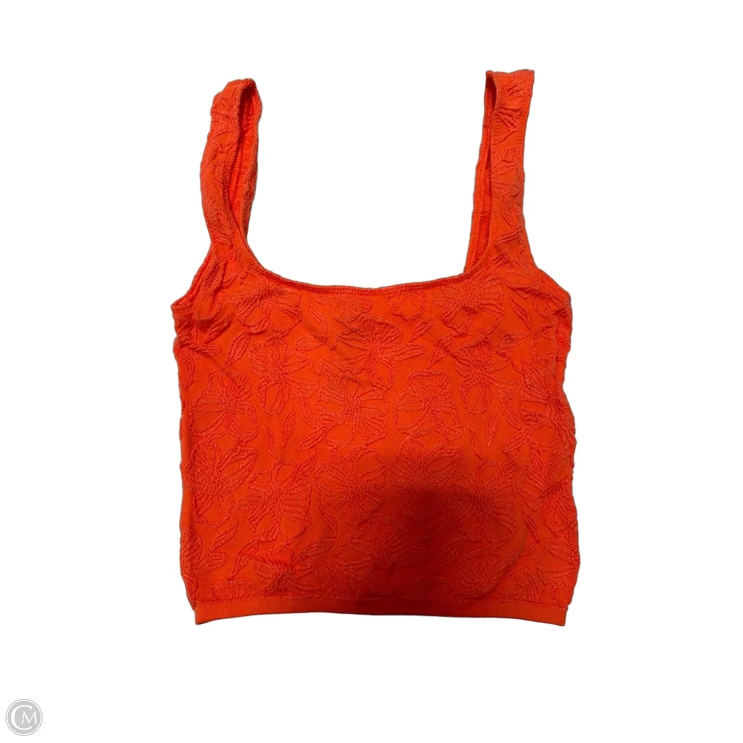 Top Sleeveless By Anthropologie In Orange, Size: S