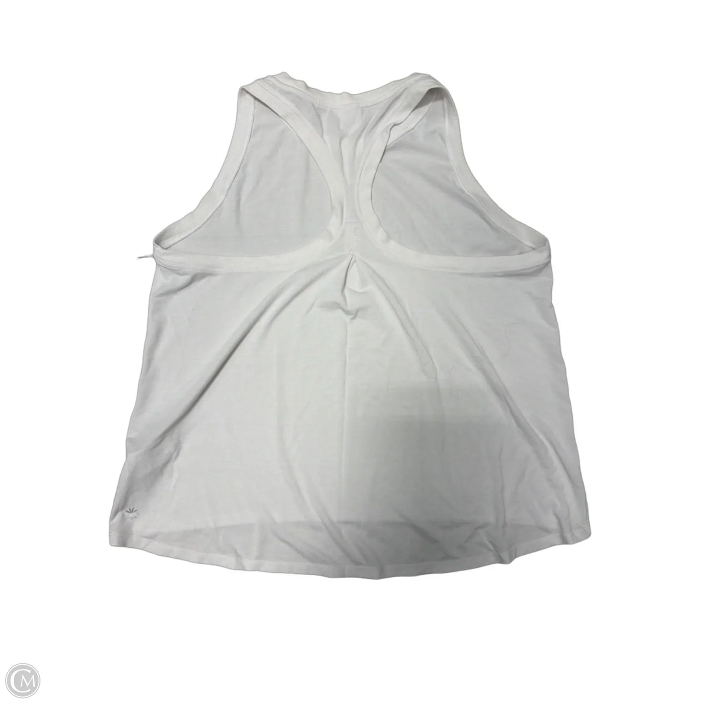 Athletic Tank Top By Athleta In White, Size: L