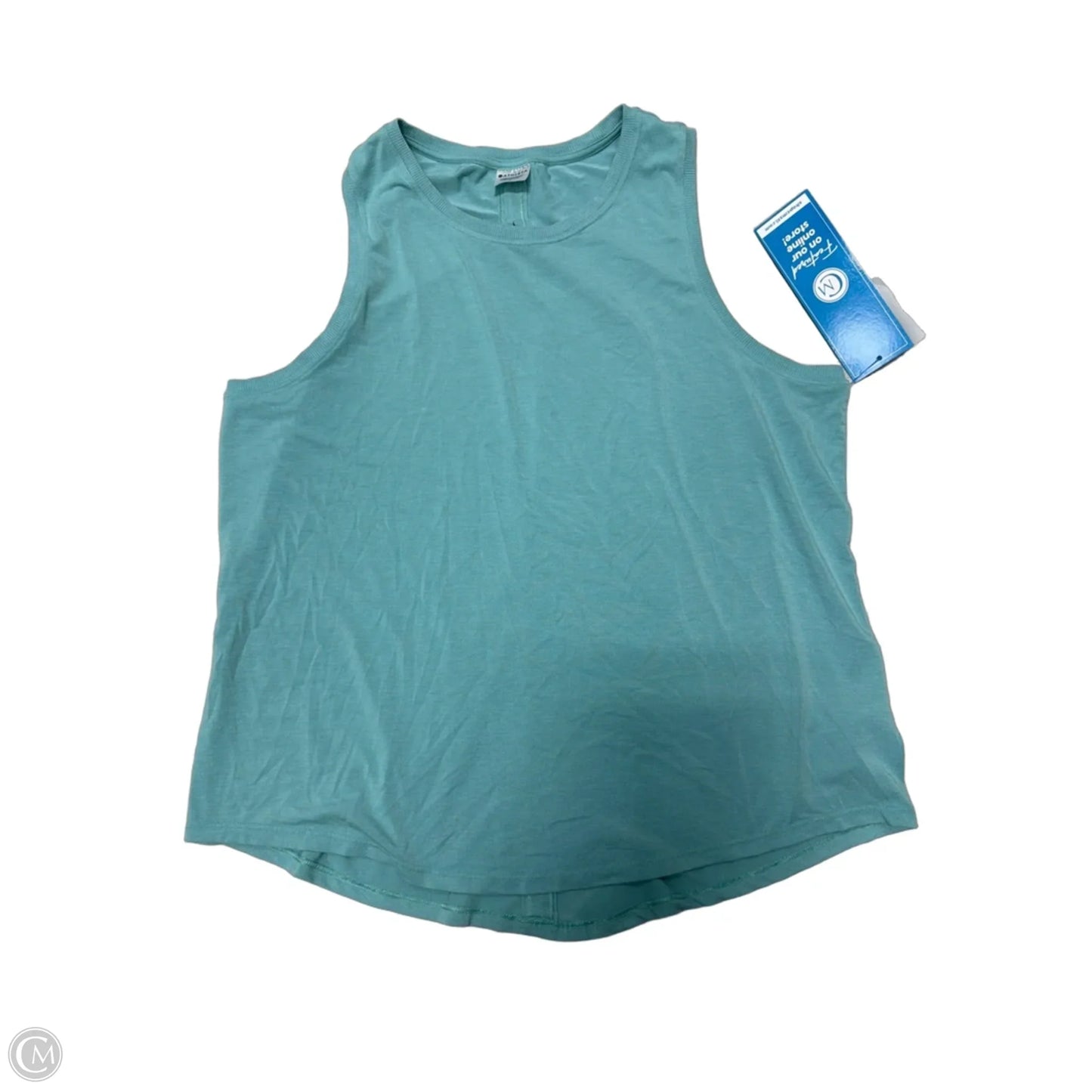 Athletic Tank Top By Athleta In Aqua, Size: L