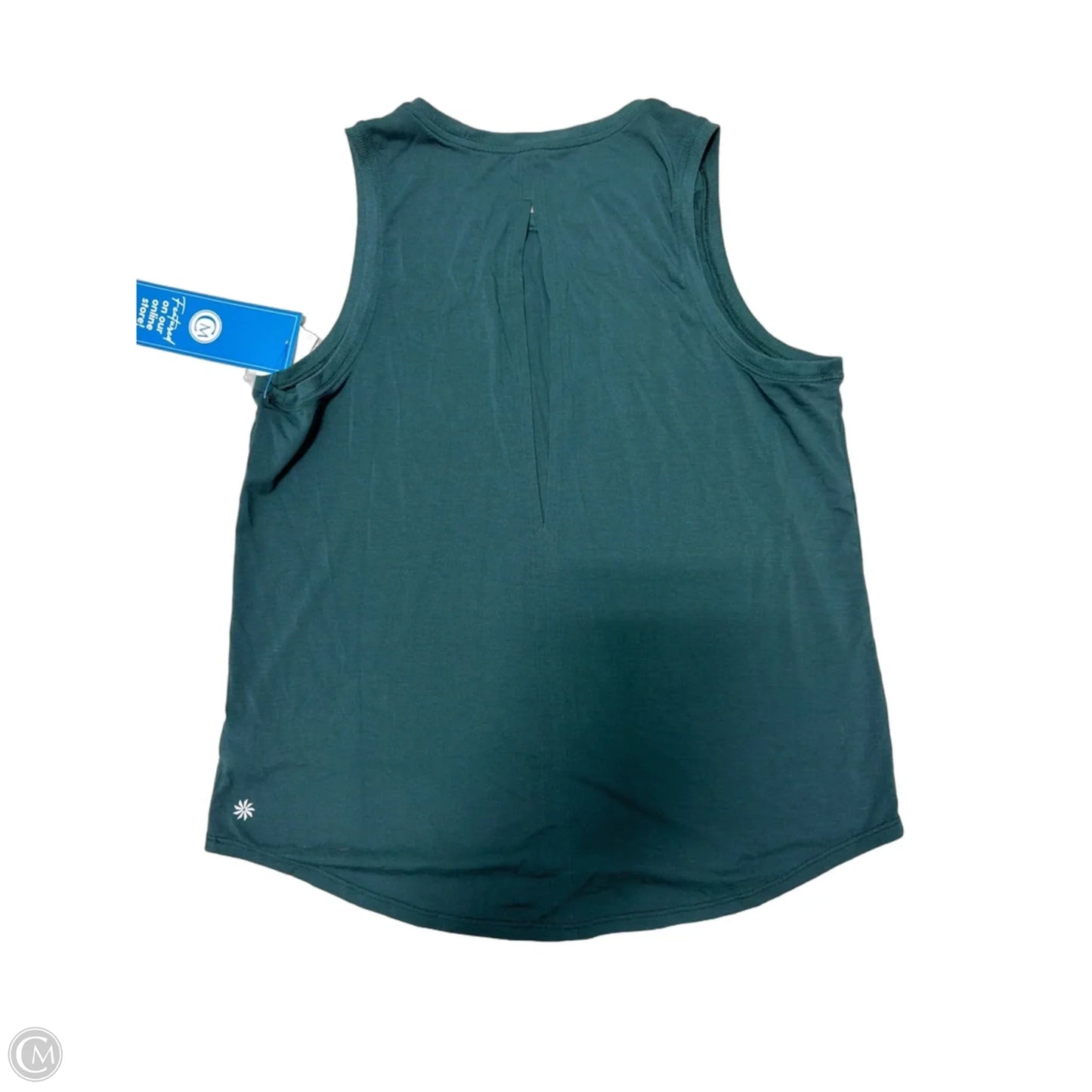 Athletic Tank Top By Athleta In Teal, Size: M
