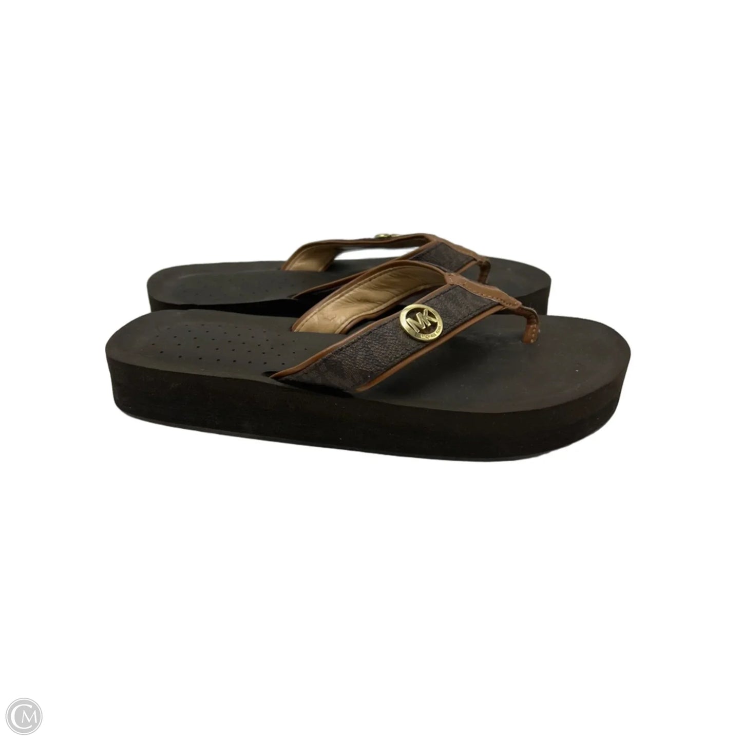 Shoes Designer By Michael Kors In Brown, Size: 8