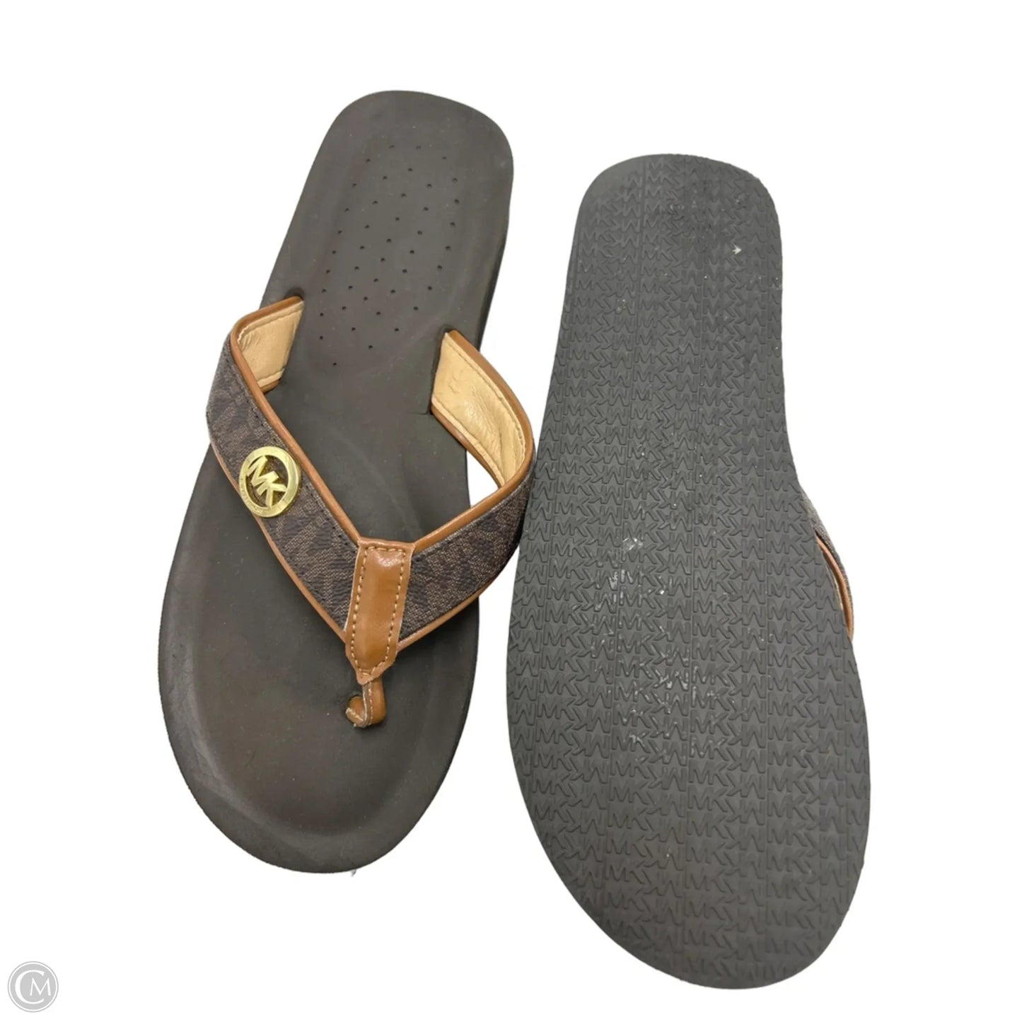 Shoes Designer By Michael Kors In Brown, Size: 8