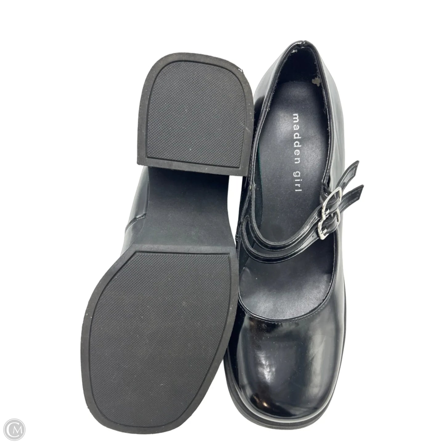 Shoes Heels Block By Madden Girl In Black, Size: 8