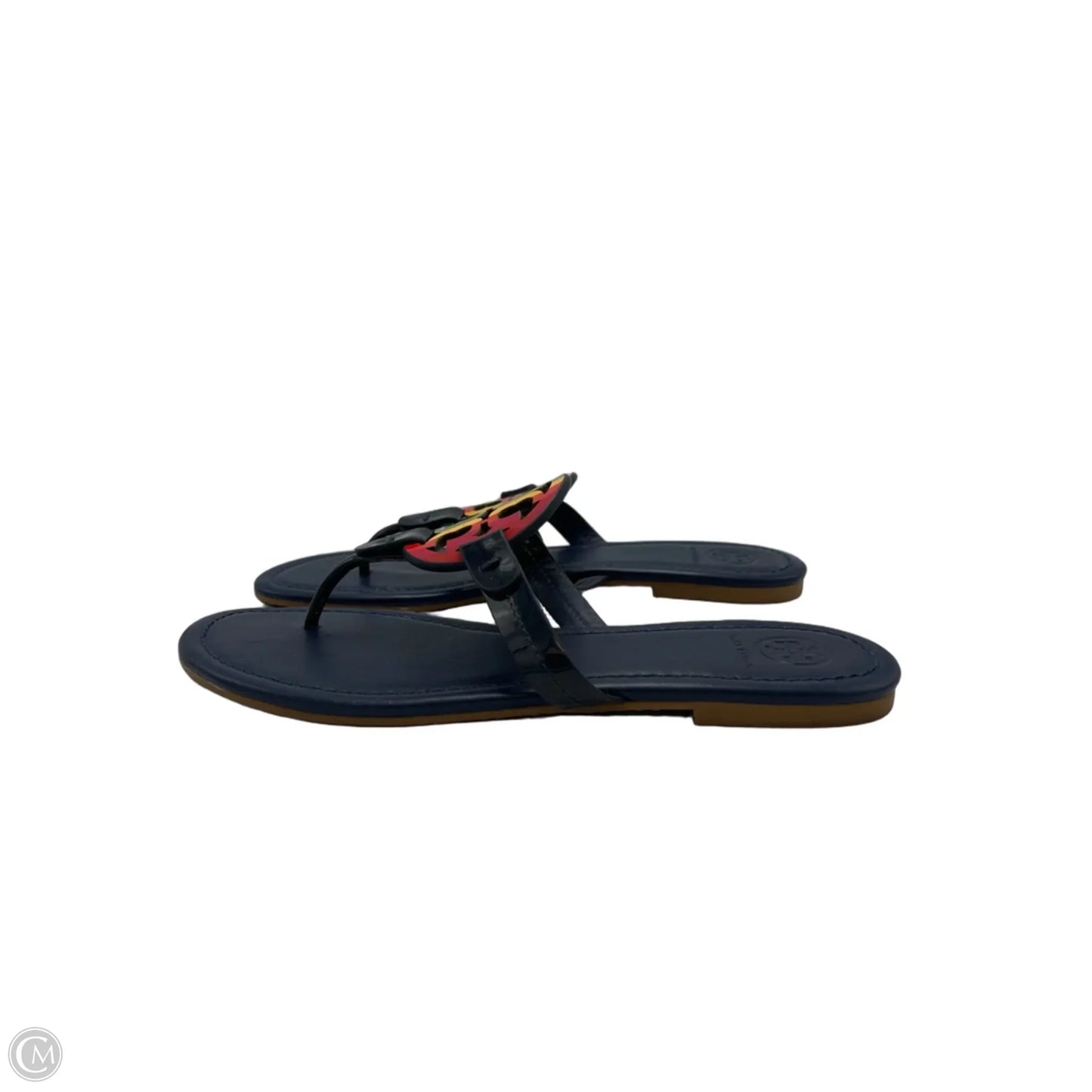 Tory Burch Miller Designer Sandals In Rainbow, Size: 8.5