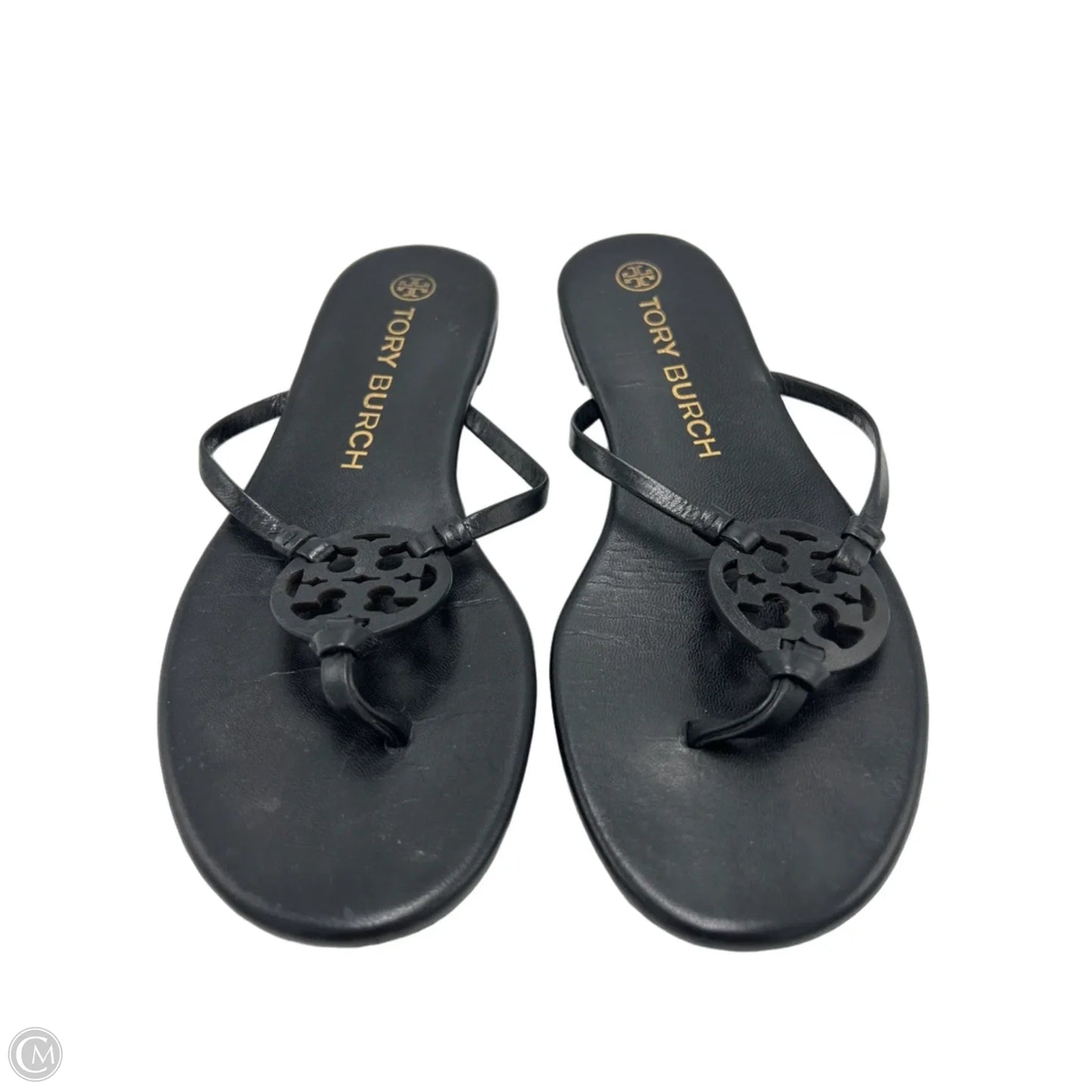 Tory Burch Mini Miller Designer Sandals In Black, Size: 8