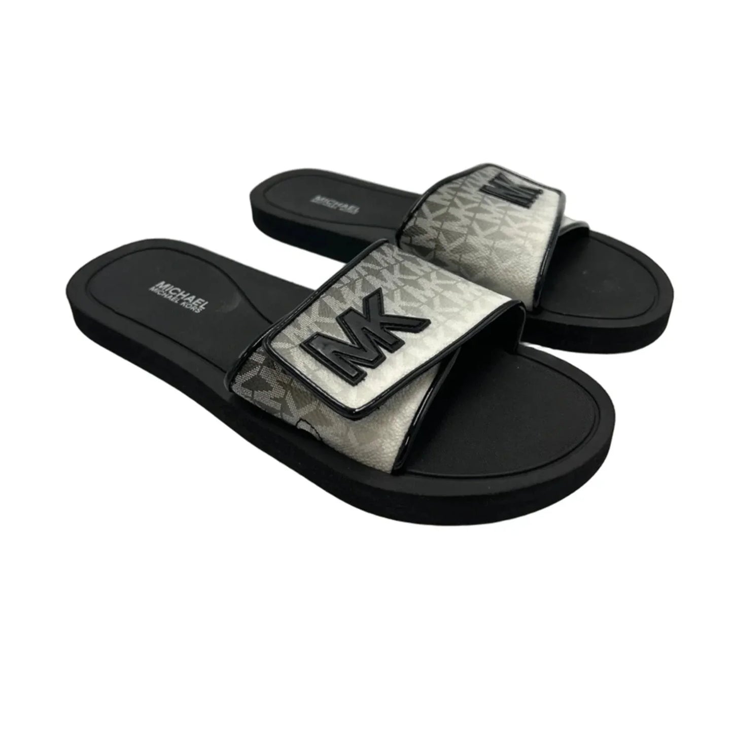 New! Shoes Designer By Michael Kors In Black & White, Size: 8