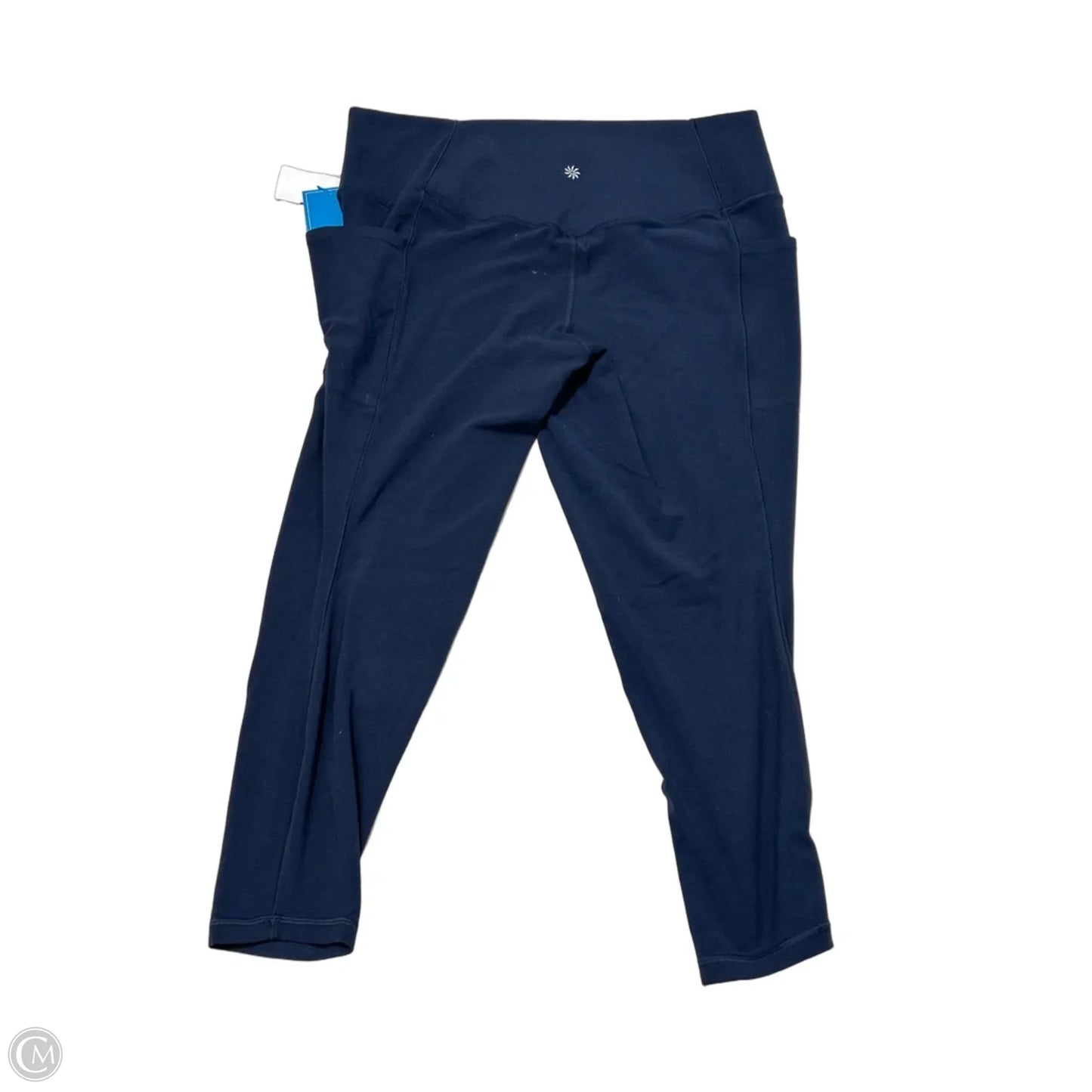 Athletic Capris By Athleta In Navy, Size: Xl