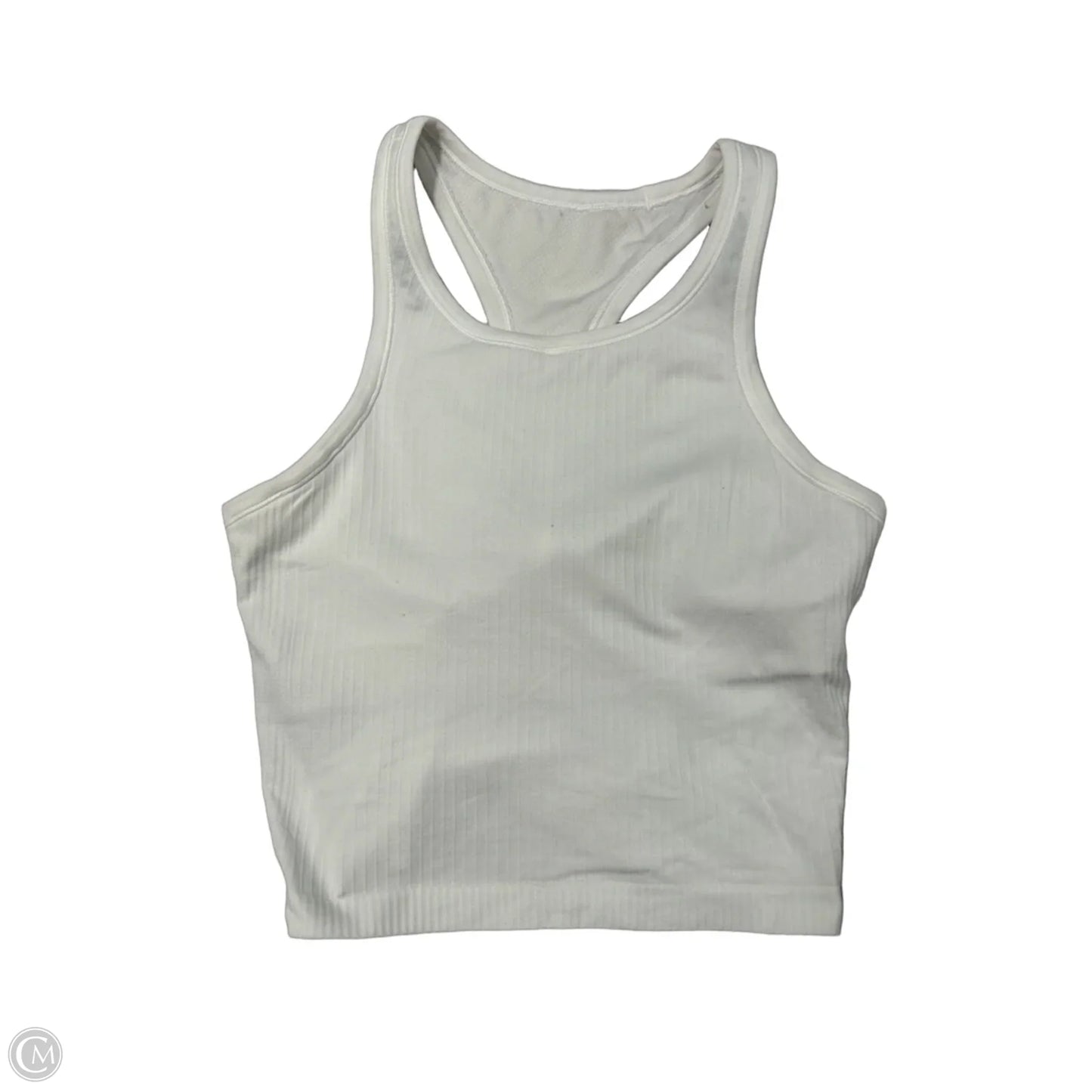Athletic Tank Top By Lululemon In White, Size: S