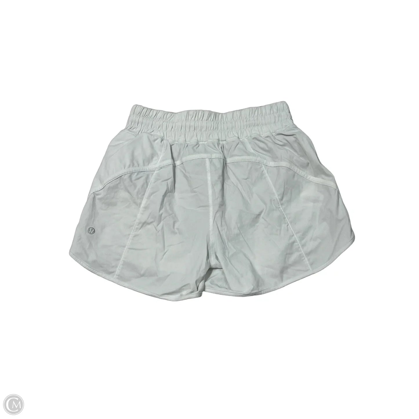 Athletic Shorts By Lululemon In White, Size: S