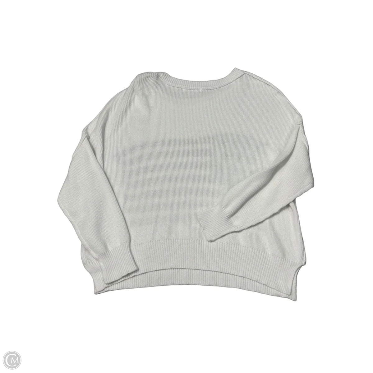 Miracle Sweater in Blue Red & White, Size M